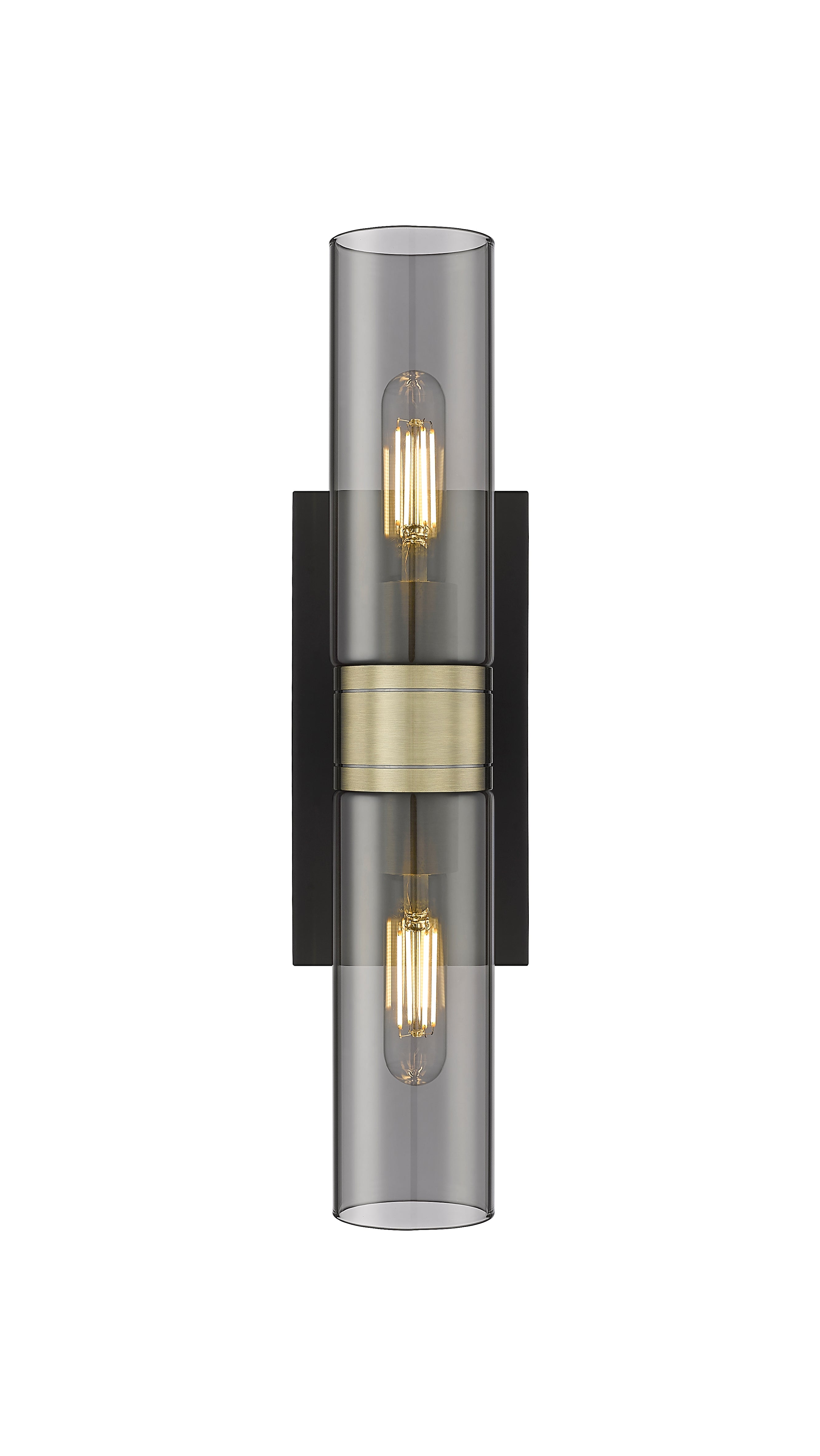 Downtown Urban Linear Bath Vanity Cast Brass