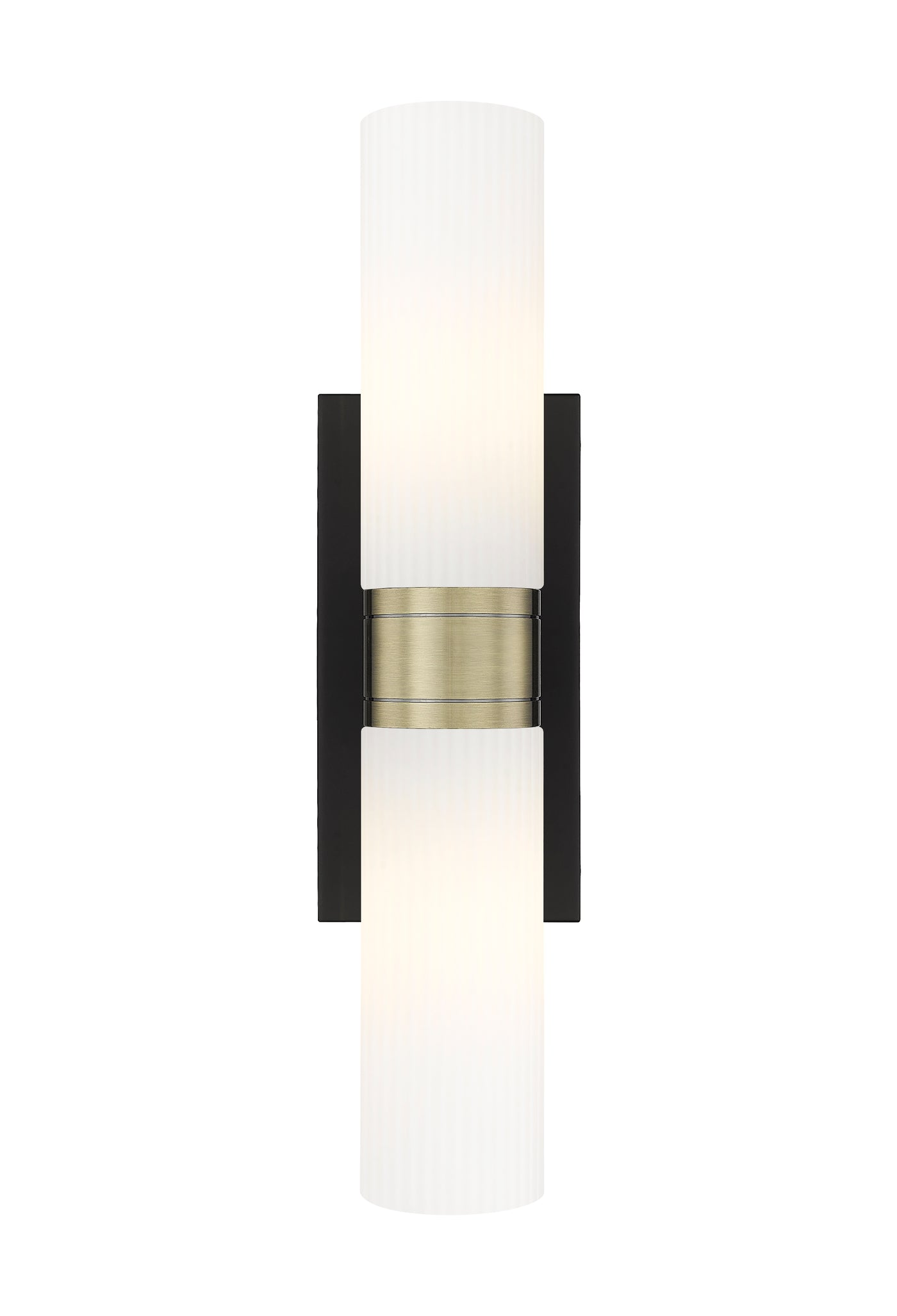 Downtown Urban Linear Bath Vanity Cast Brass