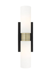 Downtown Urban Linear Bath Vanity Cast Brass