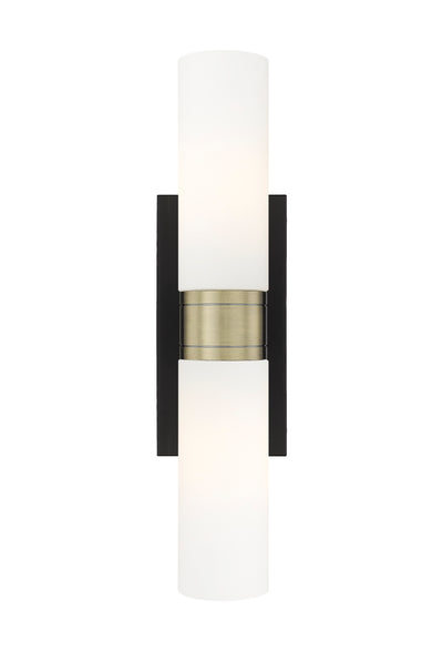 Downtown Urban Linear Bath Vanity Cast Brass