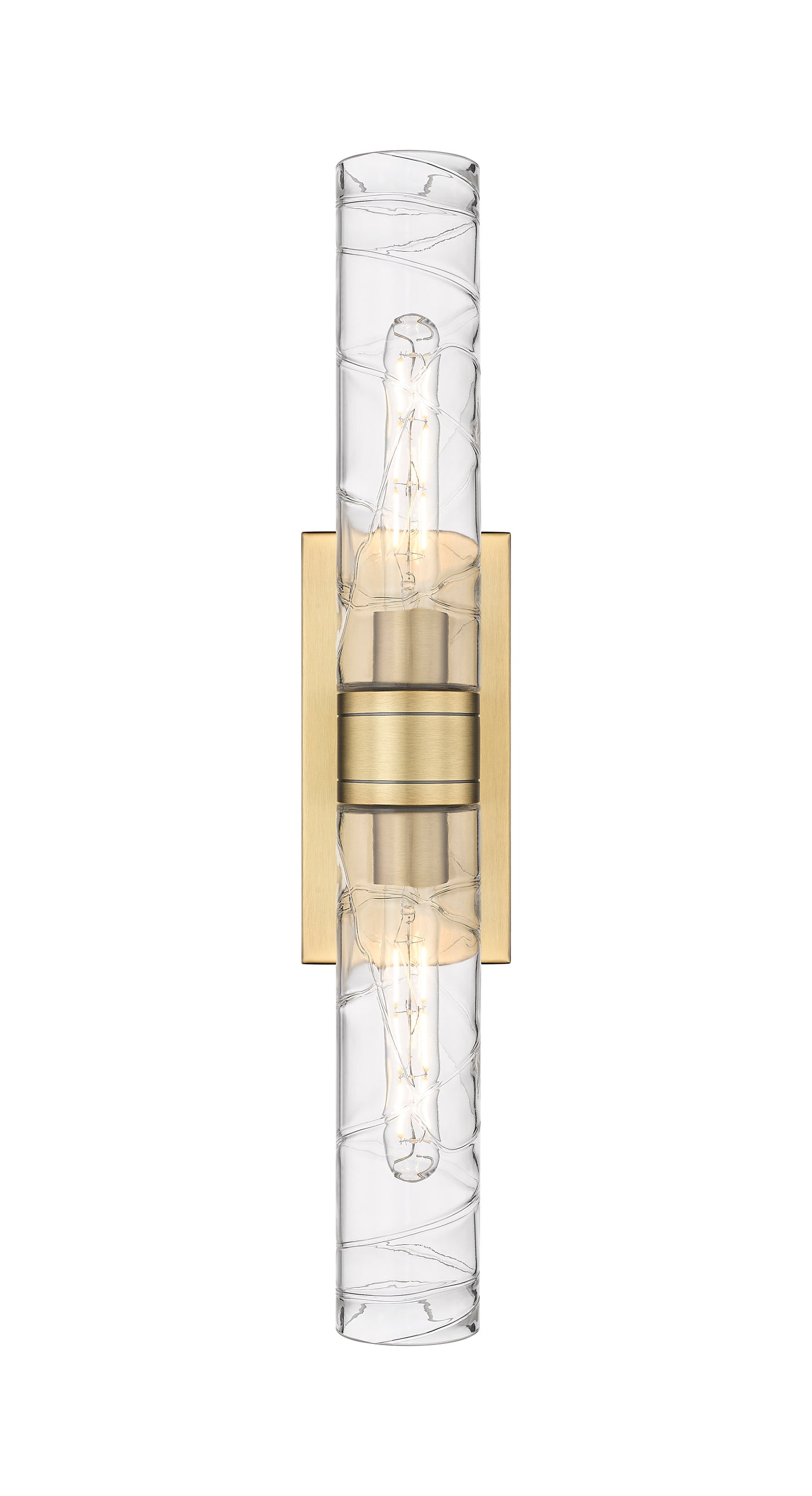 Downtown Urban Sconce Cast Brass Steel