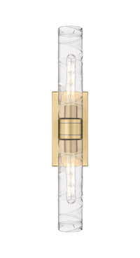 Downtown Urban Sconce Cast Brass Steel