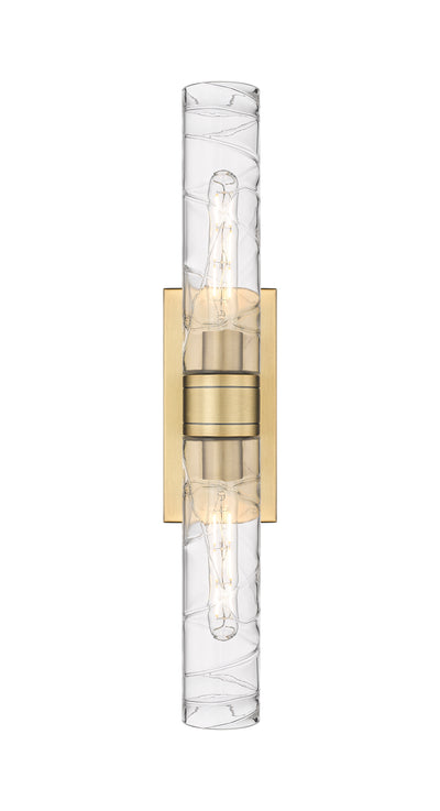 Downtown Urban Sconce Cast Brass Steel