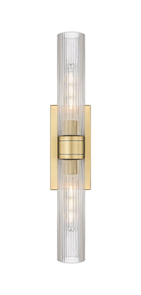Downtown Urban Sconce Cast Brass Steel