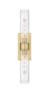 Downtown Urban Sconce Cast Brass Steel