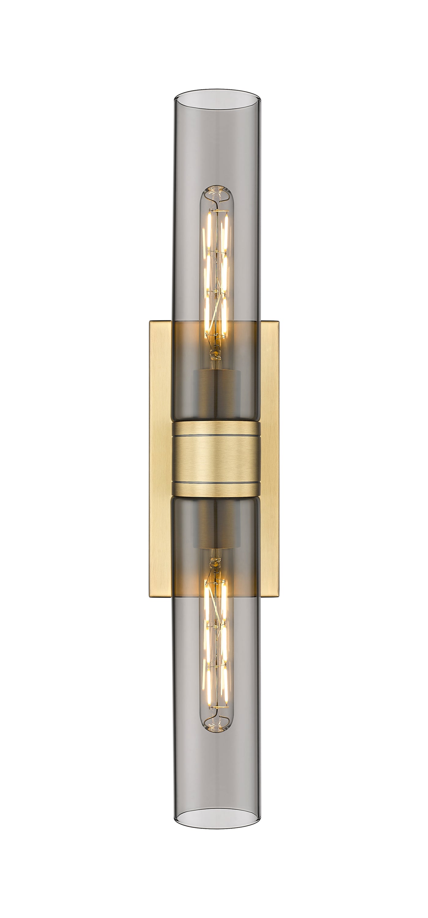 Downtown Urban Sconce Cast Brass Steel
