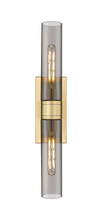 Downtown Urban Sconce Cast Brass Steel