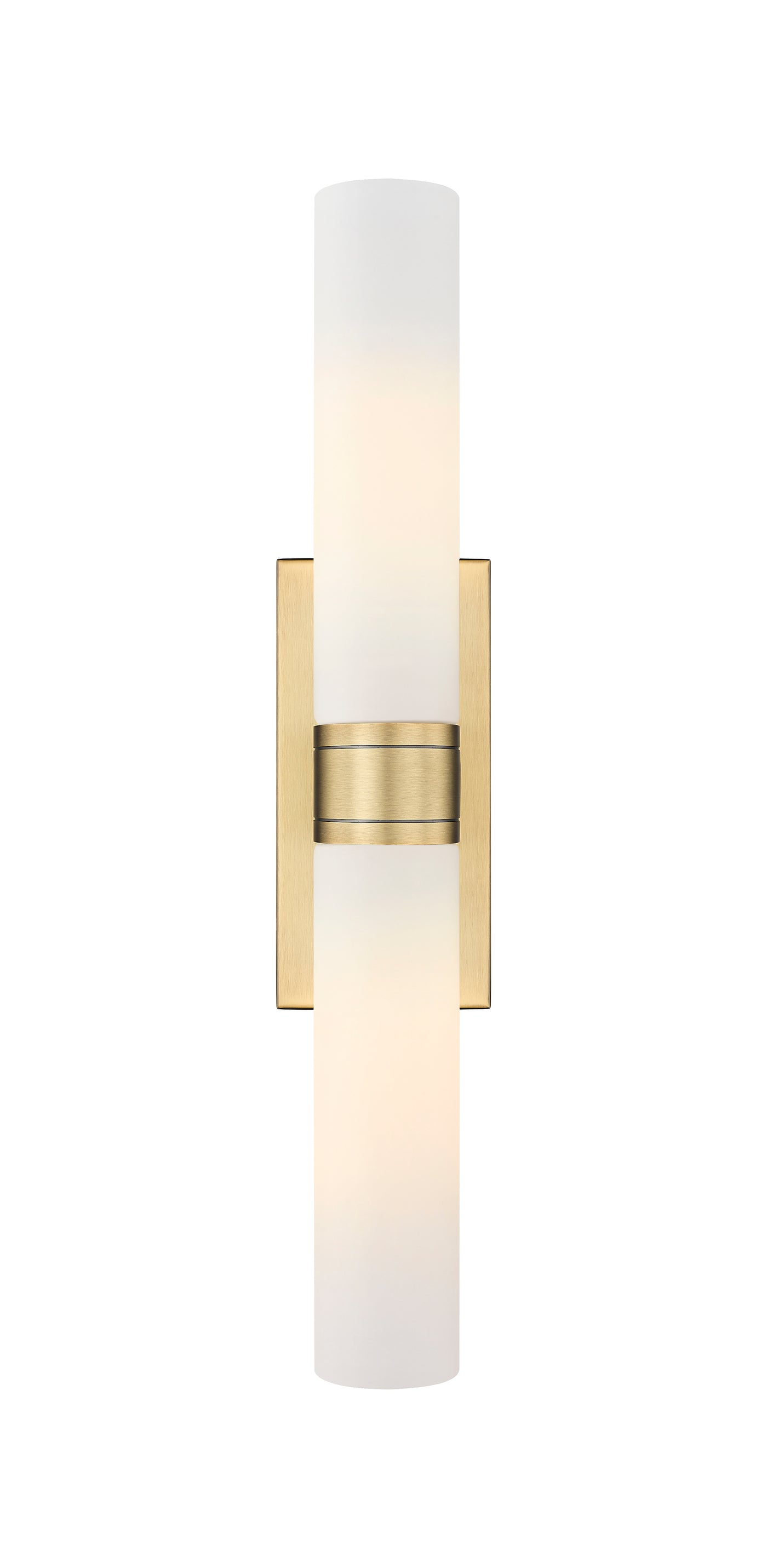Downtown Urban Sconce Cast Brass Steel
