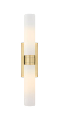 Downtown Urban Sconce Cast Brass Steel