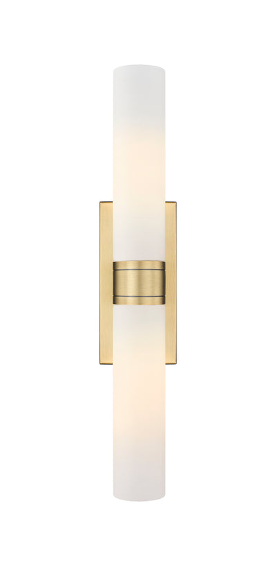 Downtown Urban Sconce Cast Brass Steel