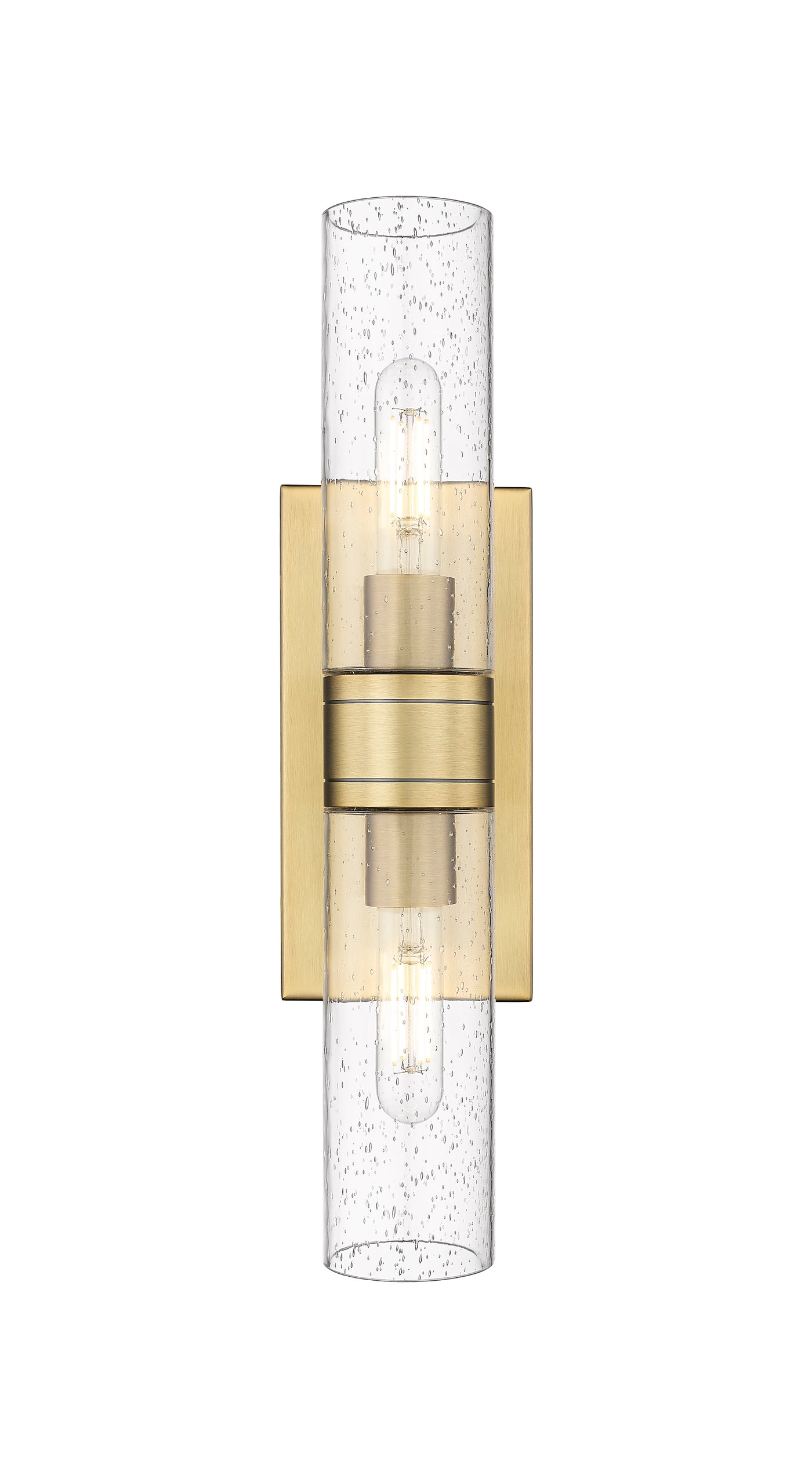 Downtown Urban Linear Bath Vanity Cast Brass