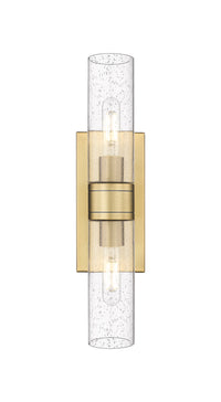 Downtown Urban Linear Bath Vanity Cast Brass