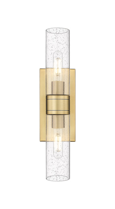 Downtown Urban Linear Bath Vanity Cast Brass