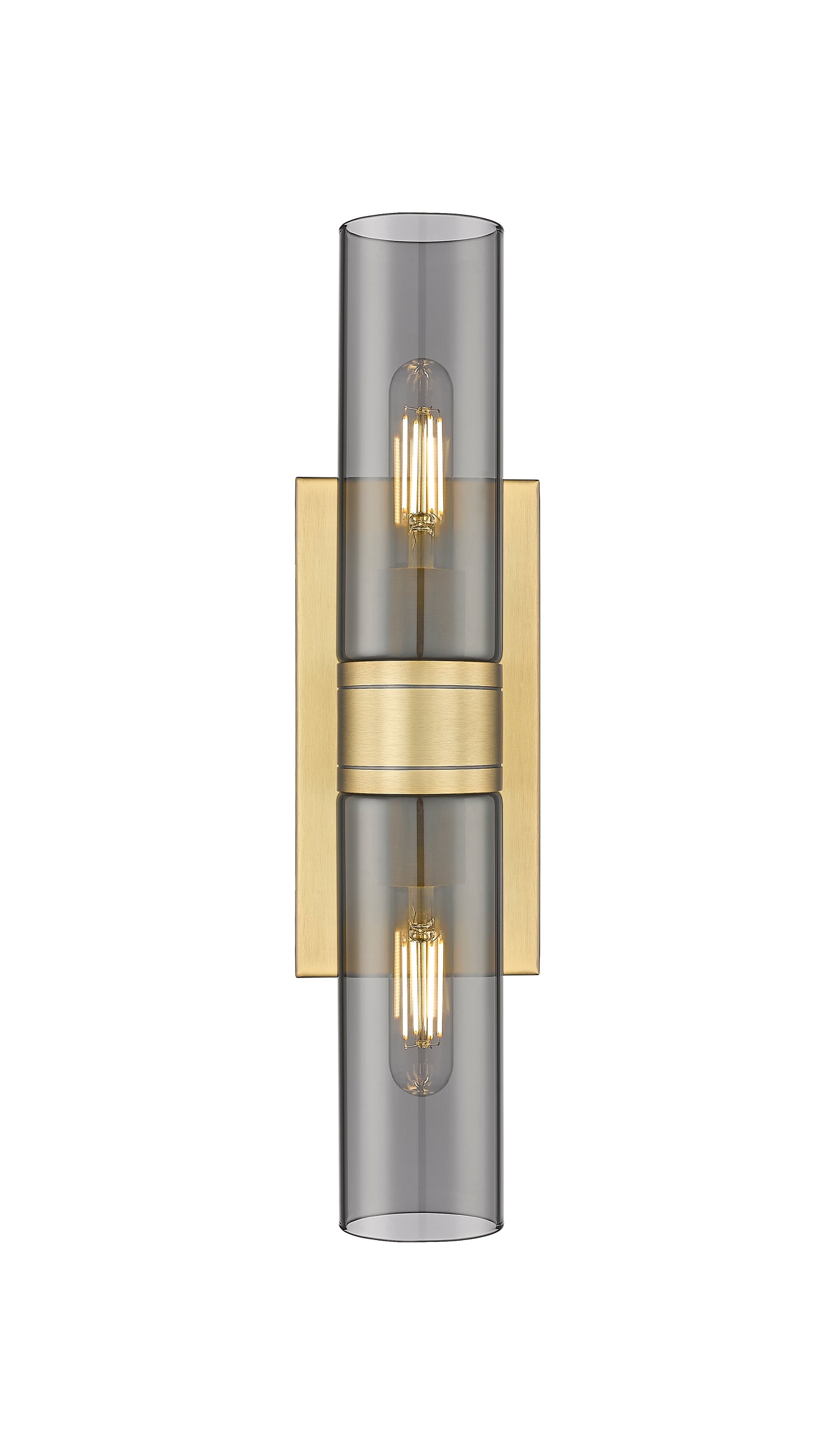 Downtown Urban Linear Bath Vanity Cast Brass