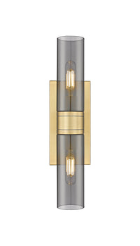 Downtown Urban Linear Bath Vanity Cast Brass