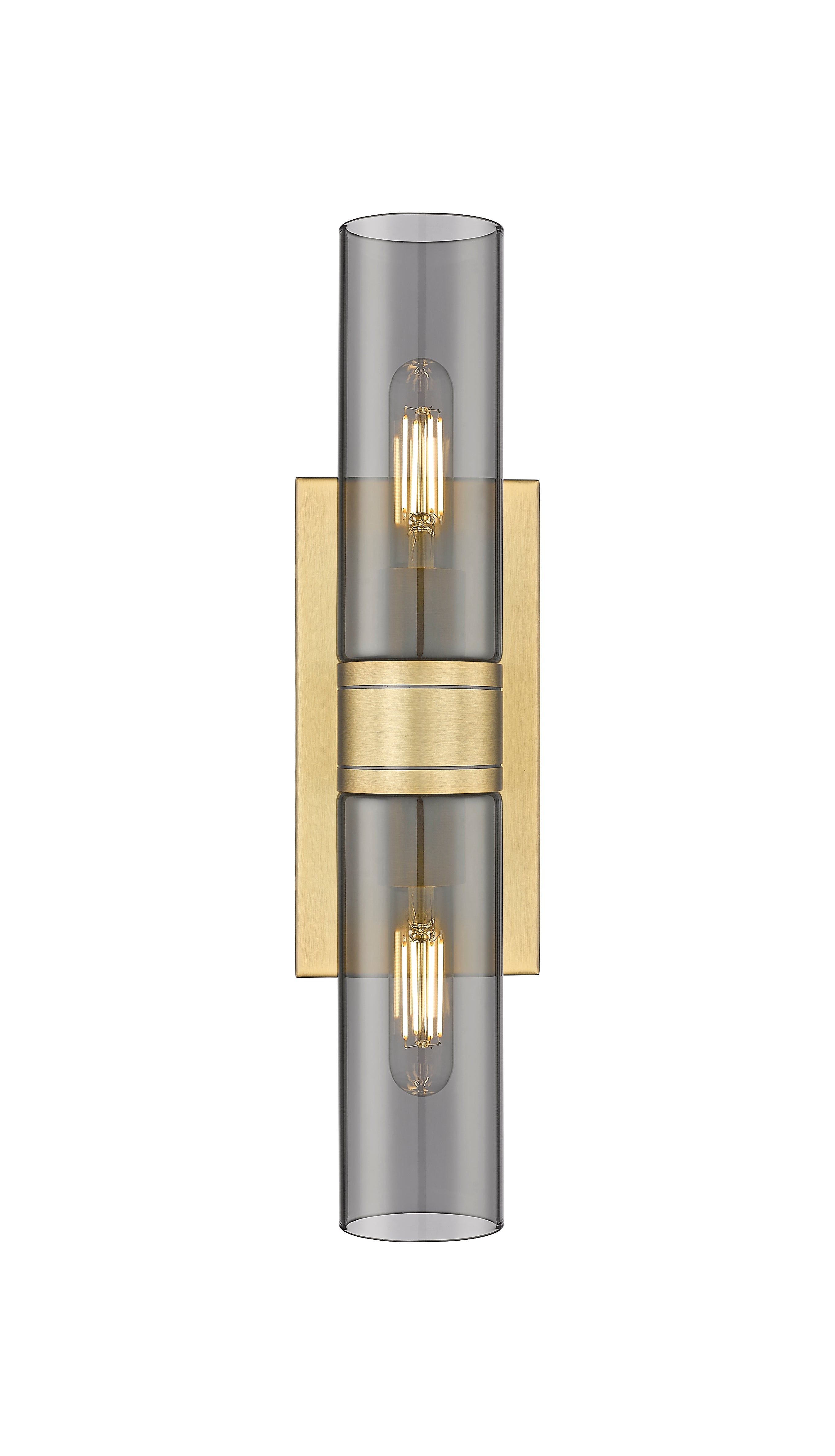 Downtown Urban Linear Bath Vanity Cast Brass