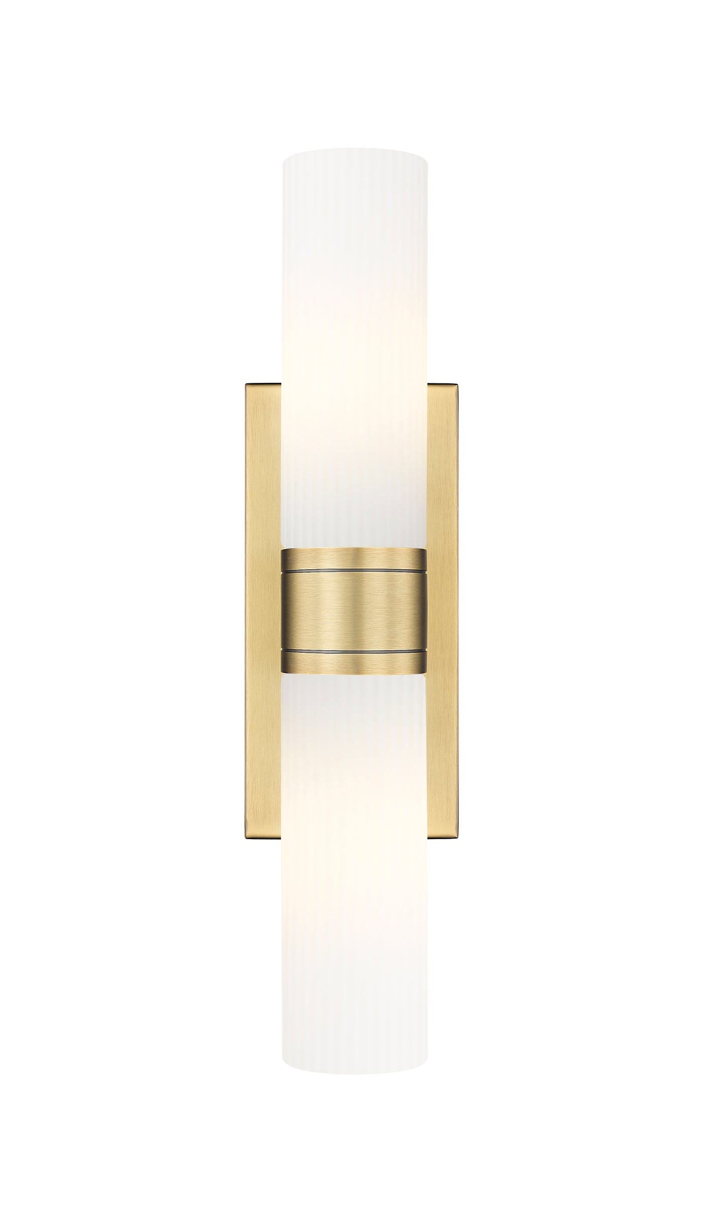 Downtown Urban Linear Bath Vanity Cast Brass