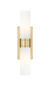 Downtown Urban Linear Bath Vanity Cast Brass