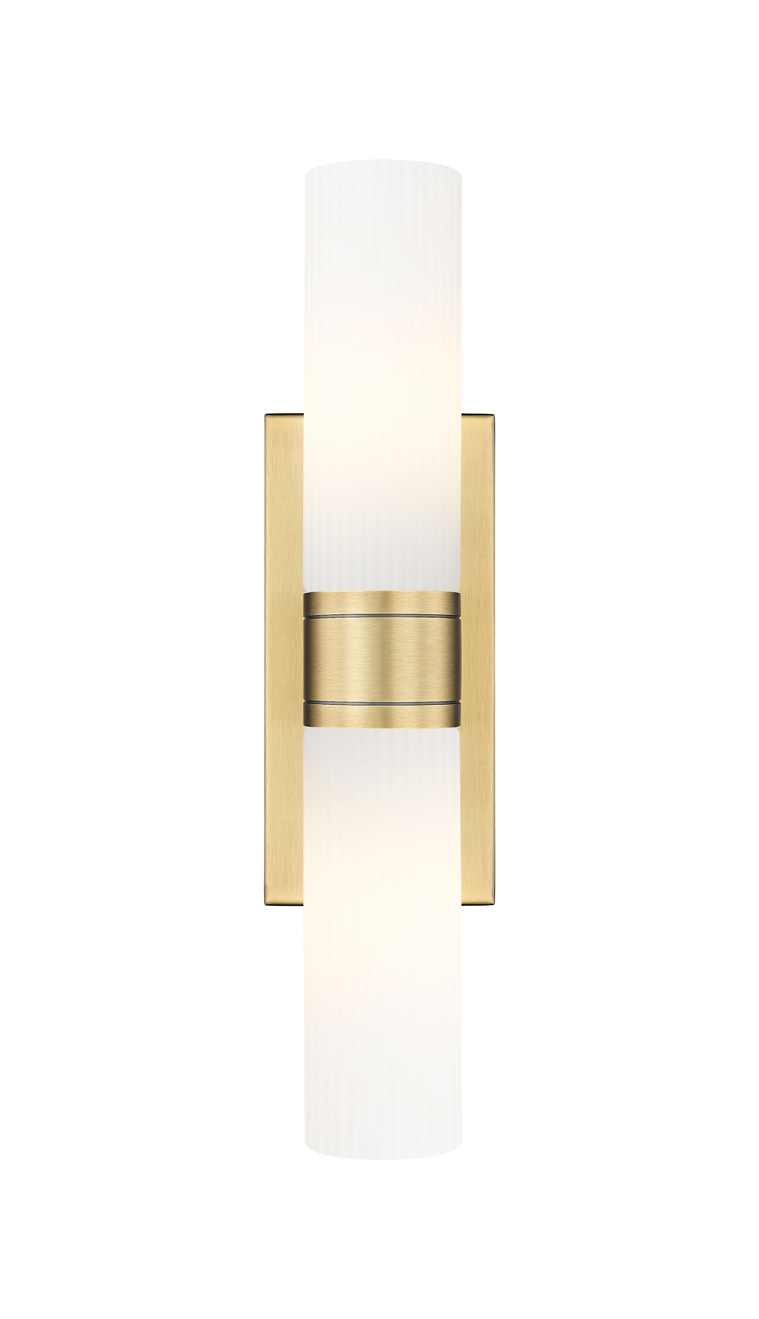 Downtown Urban Linear Bath Vanity Cast Brass