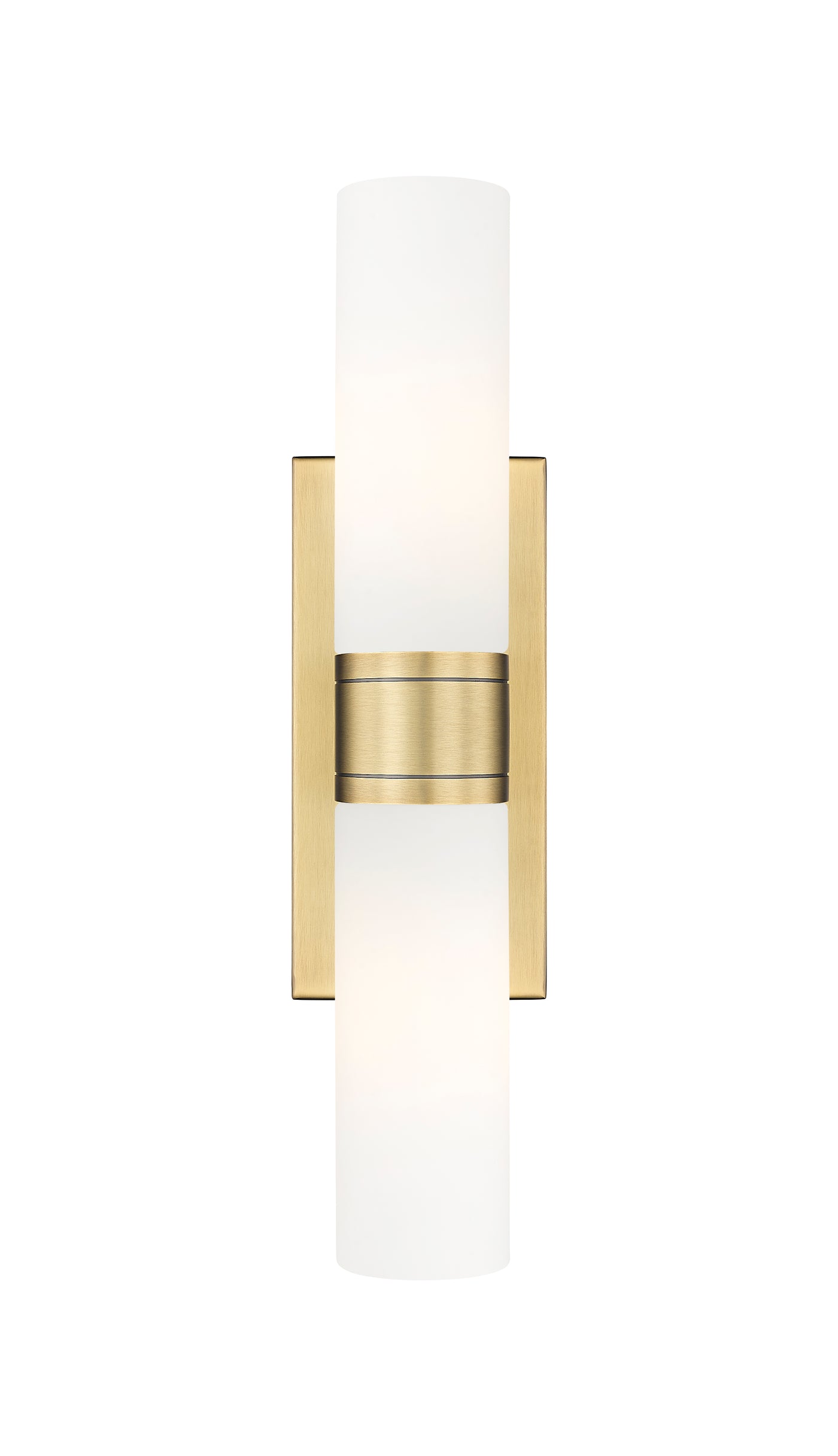 Downtown Urban Linear Bath Vanity Cast Brass
