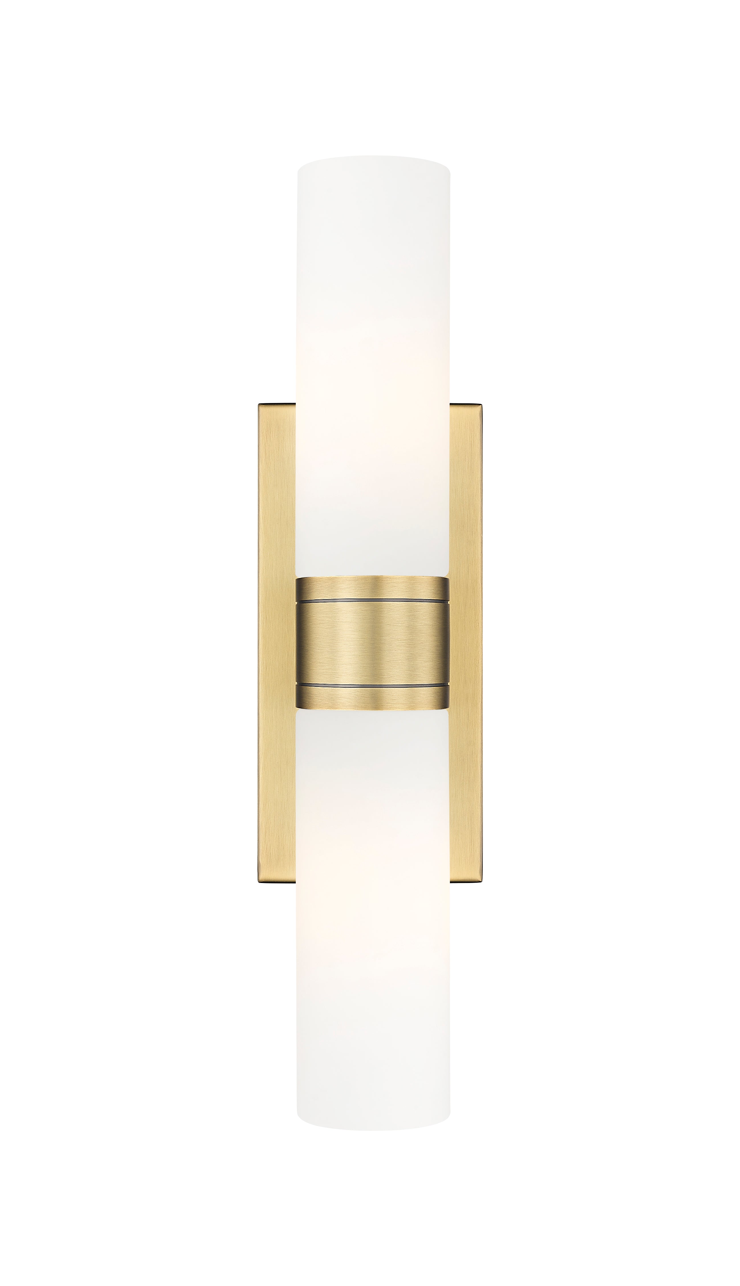 Downtown Urban Linear Bath Vanity Cast Brass