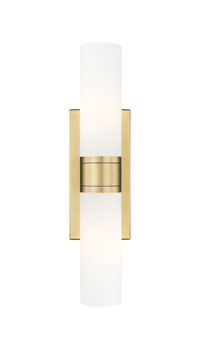 Downtown Urban Linear Bath Vanity Cast Brass