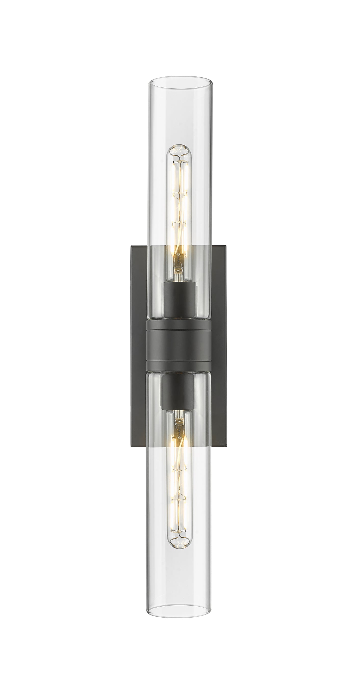 Downtown Urban Sconce Cast Brass Steel