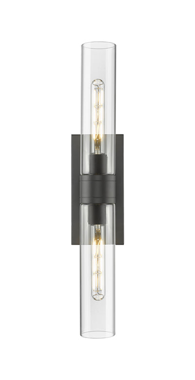 Downtown Urban Sconce Cast Brass Steel