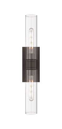 Downtown Urban Sconce Cast Brass Steel