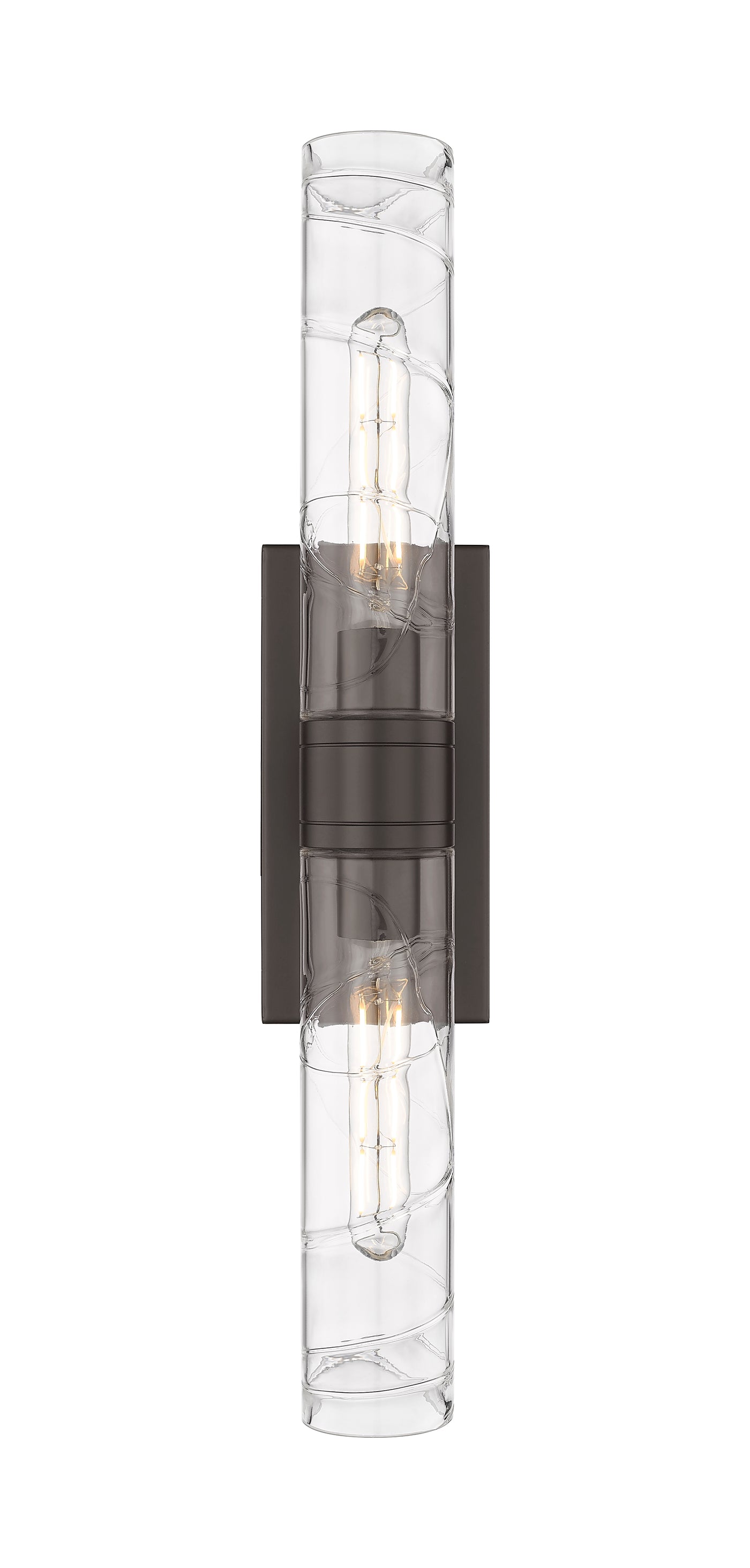 Downtown Urban Sconce Cast Brass Steel