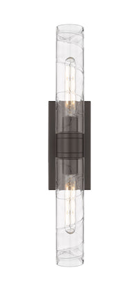 Downtown Urban Sconce Cast Brass Steel