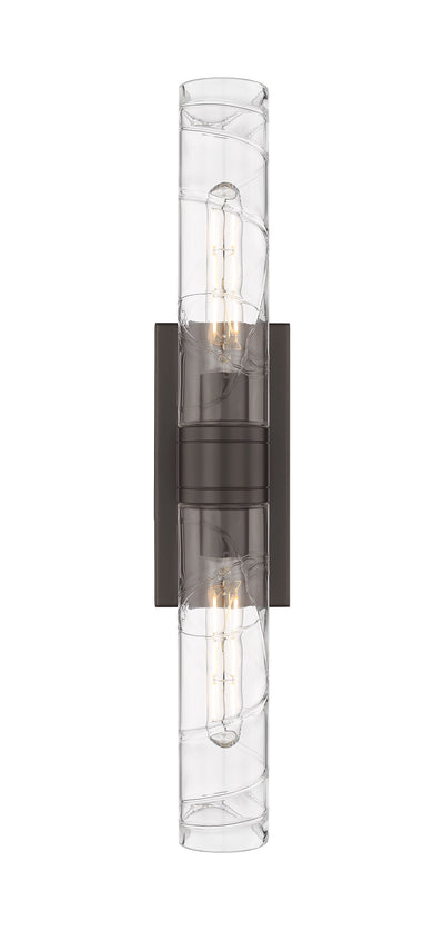 Downtown Urban Sconce Cast Brass Steel