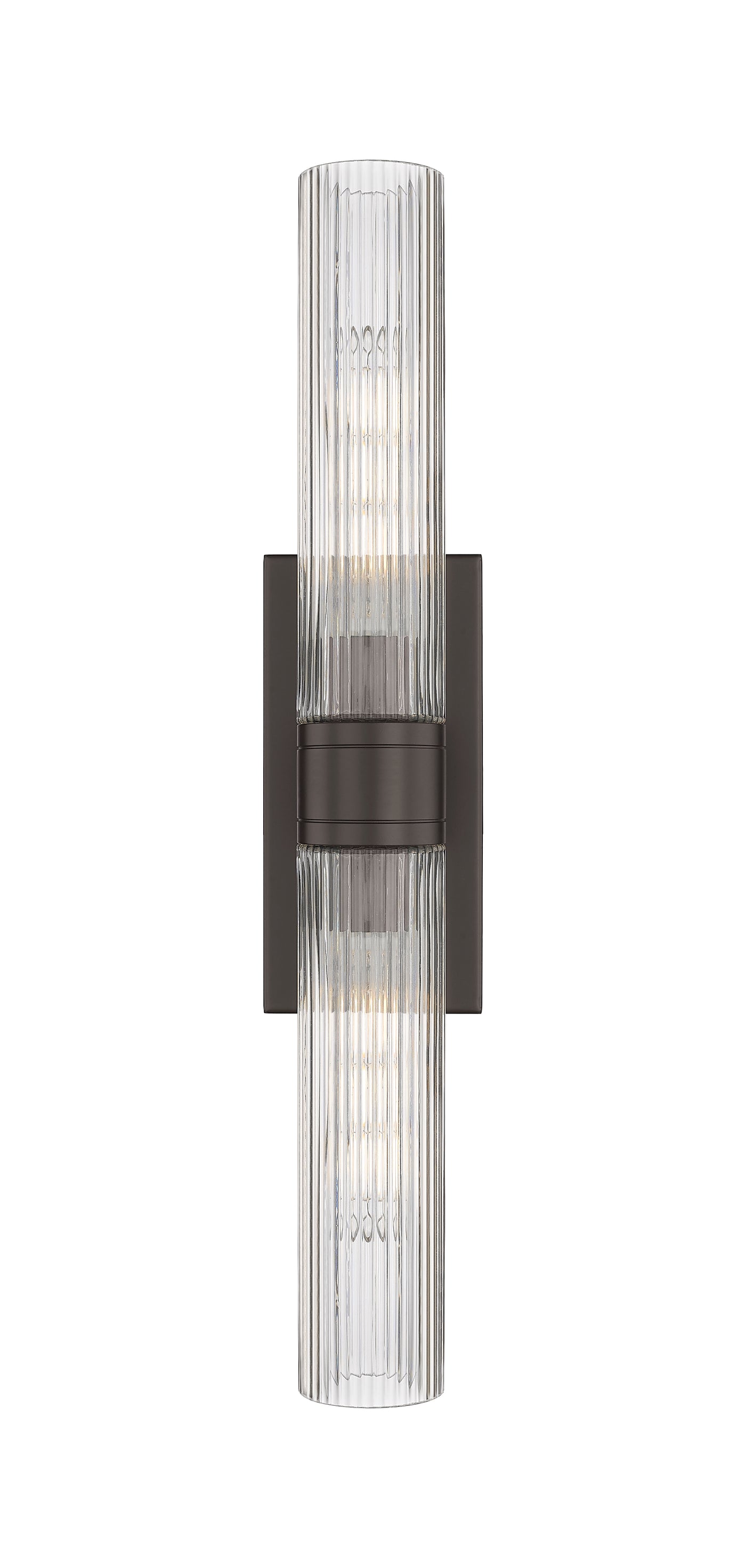 Downtown Urban Sconce Cast Brass Steel