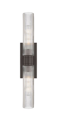 Downtown Urban Sconce Cast Brass Steel