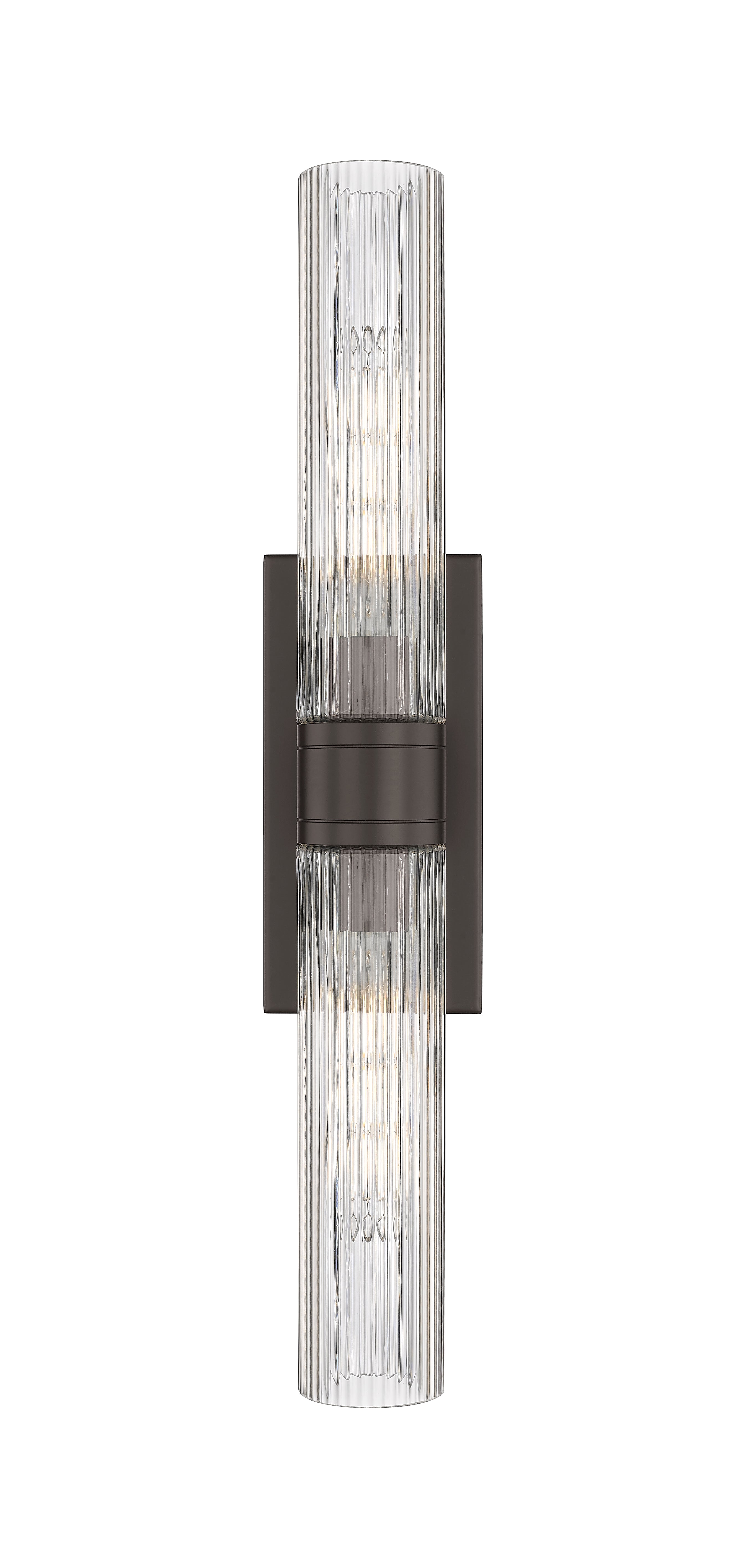 Downtown Urban Sconce Cast Brass Steel