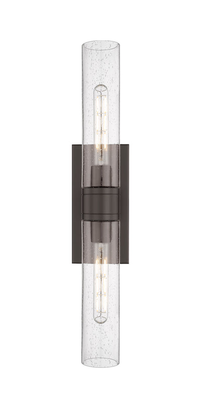 Downtown Urban Sconce Cast Brass Steel