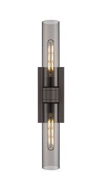 Downtown Urban Sconce Cast Brass Steel
