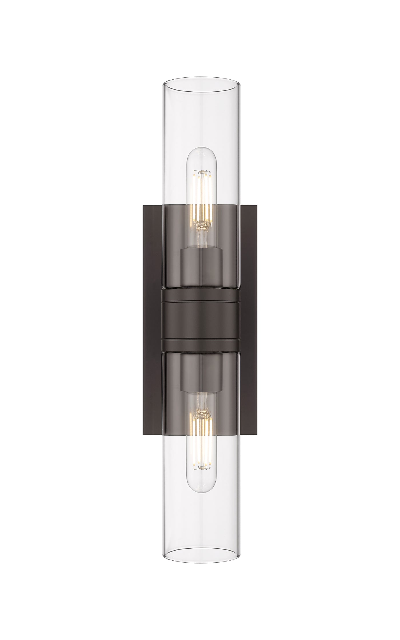 Downtown Urban Linear Bath Vanity Cast Brass