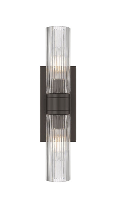Downtown Urban Linear Bath Vanity Cast Brass