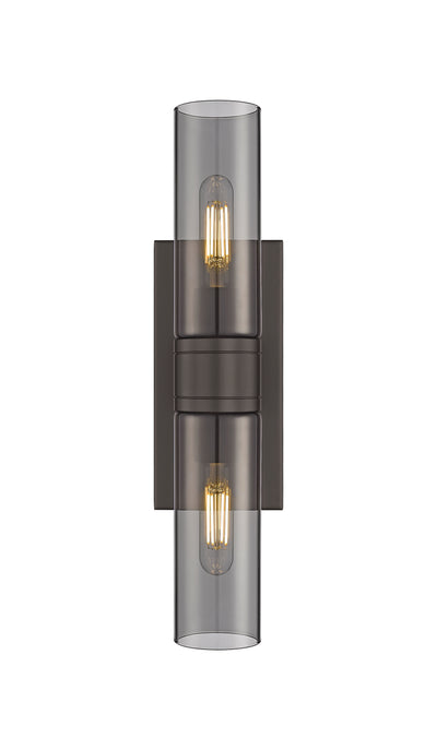 Downtown Urban Linear Bath Vanity Cast Brass