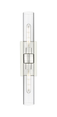 Downtown Urban Sconce Cast Brass Steel