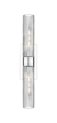 Downtown Urban Sconce Cast Brass Steel