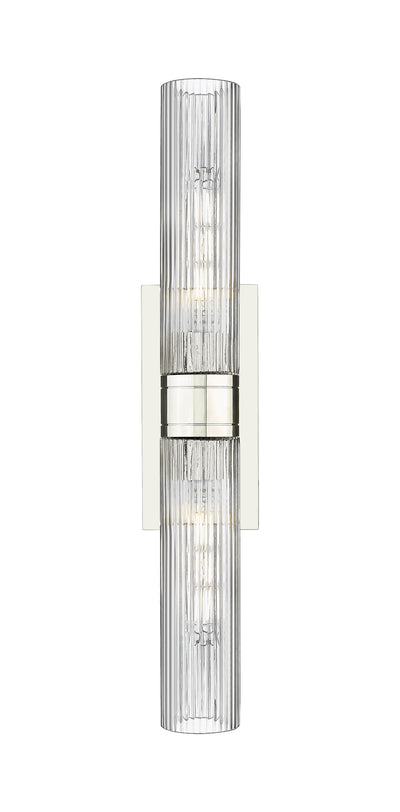 Downtown Urban Sconce Cast Brass Steel