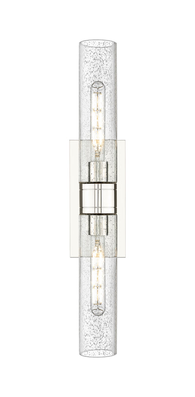 Downtown Urban Sconce Cast Brass Steel