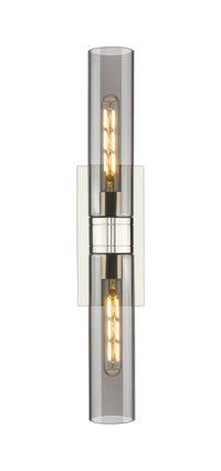 Downtown Urban Sconce Cast Brass Steel
