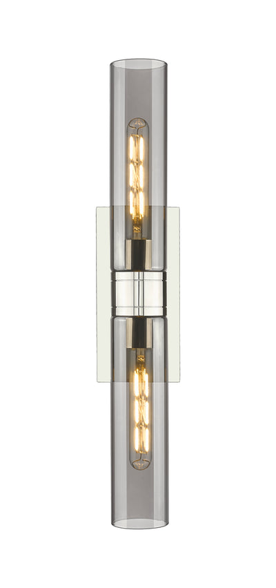 Downtown Urban Sconce Cast Brass Steel