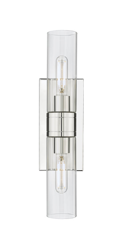 Downtown Urban Linear Bath Vanity Cast Brass