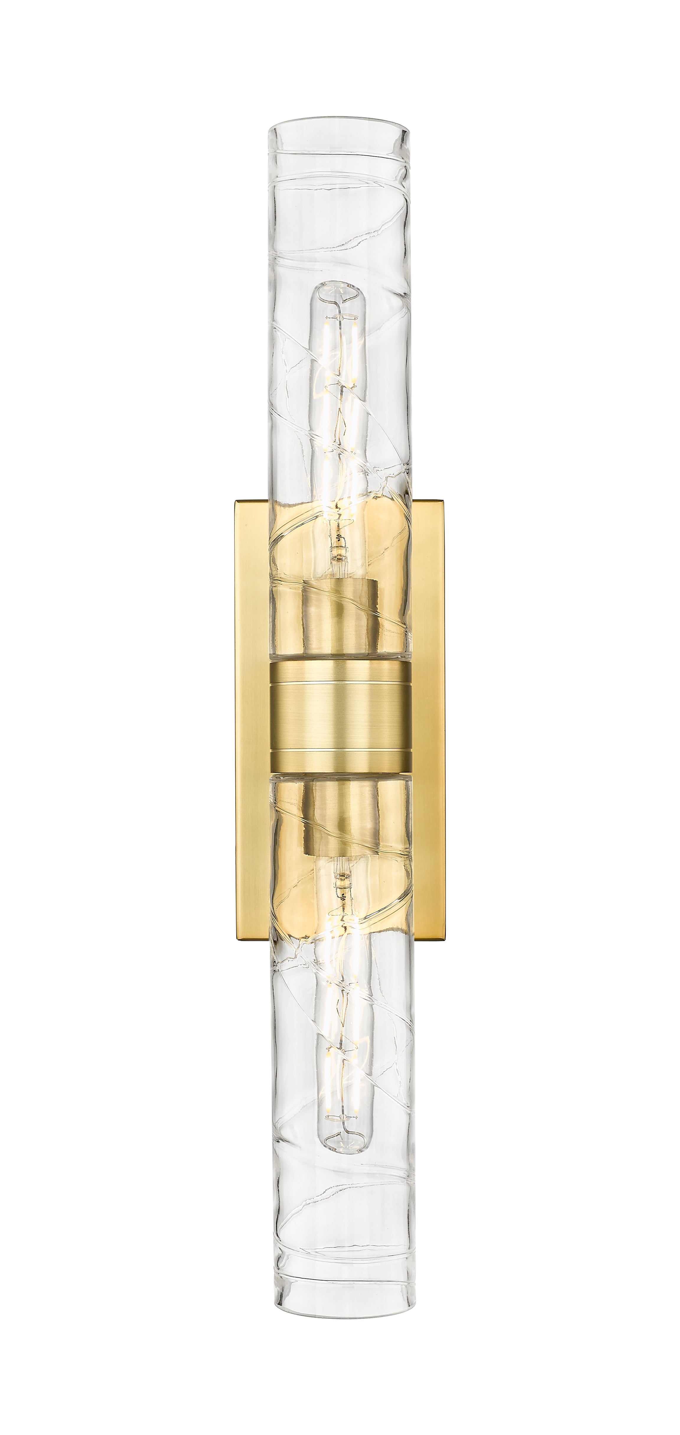 Downtown Urban Sconce Cast Brass Steel