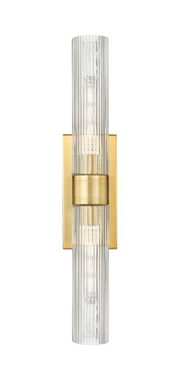 Downtown Urban Sconce Cast Brass Steel