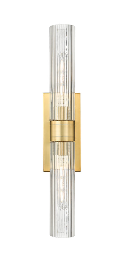Downtown Urban Sconce Cast Brass Steel